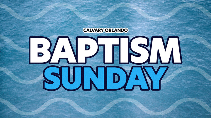 Baptism Sunday logo
