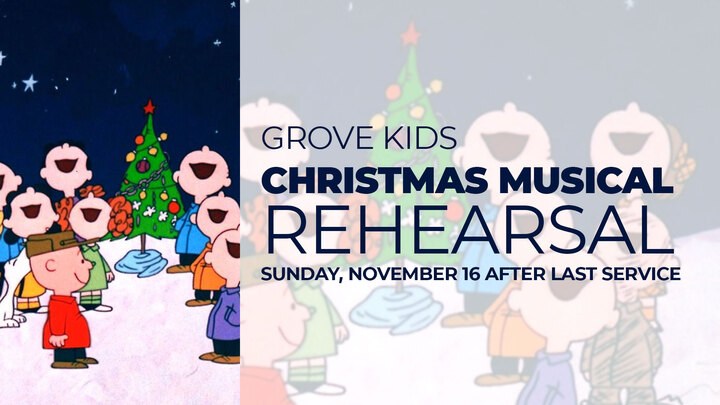 Grove Kids: Christmas Musical Rehearsal logo