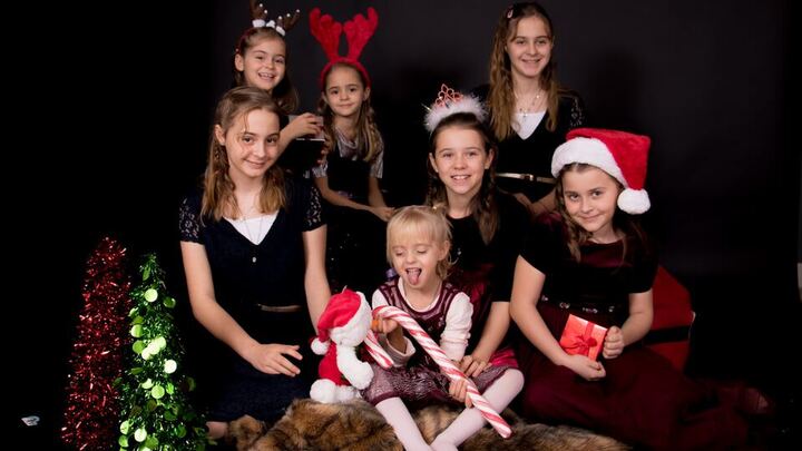 Girls Ministries Christmas Party logo