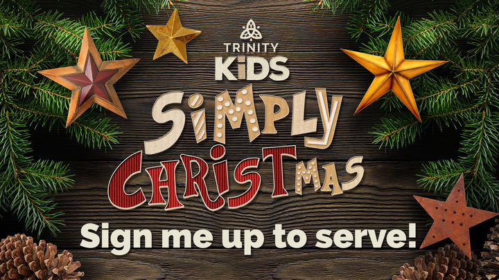 Simply CHRISTmas Volunteer Registration (Stateside) logo image