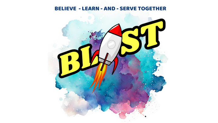 Blast 2025-2026 - Sunday Morning Children's Ministry - Grade JK-6 logo