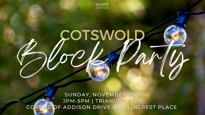 Cotswold Block Party logo