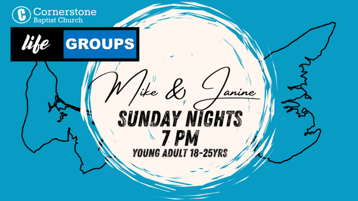 Young Adult Life Group - Mike & Janine Hamilton - Sunday Nights (18-25 years olds) logo