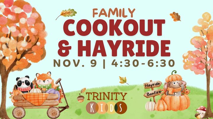 Family Cookout & Hayride (Trinity Kids) logo