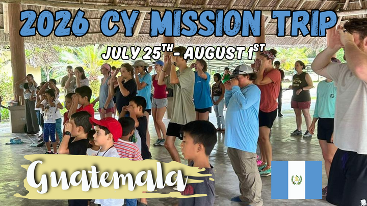 CY Guatemala Mission Trip 2026 logo