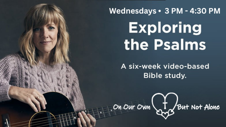 Psalms Bible Study - ON OUR OWN BUT NOT ALONE logo