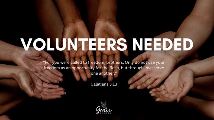 Volunteers Needed! logo