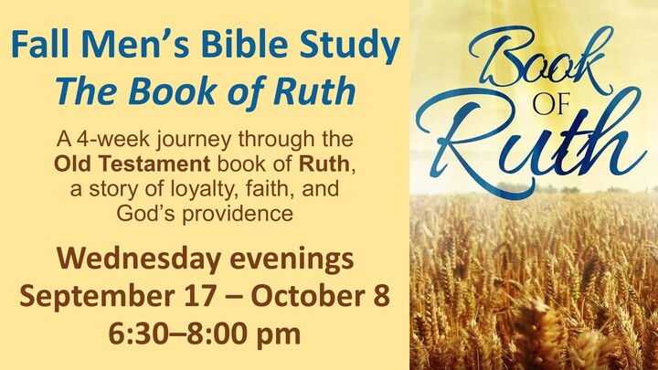 Men's Bible Study: The Book of Ruth logo