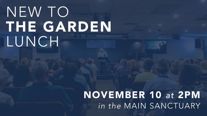 New to The Garden Luncheon logo image