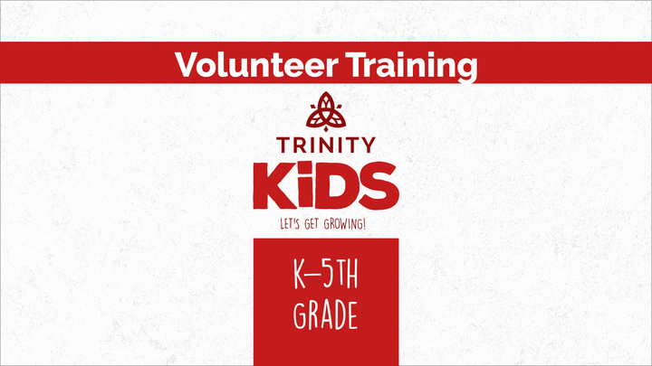 Oceanfront Trinity Kids K-5 Volunteer Training logo image