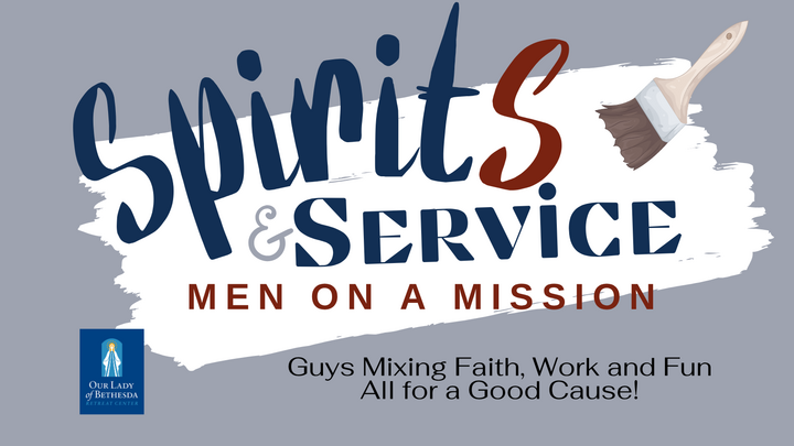 Spirits & Service Weekend Retreat for Men (12/12/25) logo