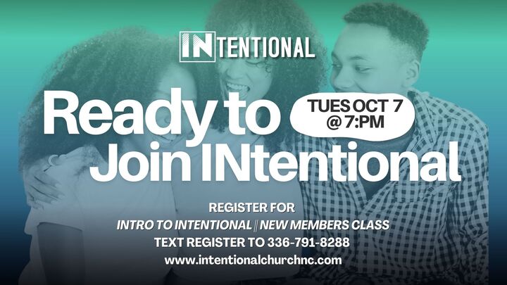 Intro to INtentional | New Members Class logo