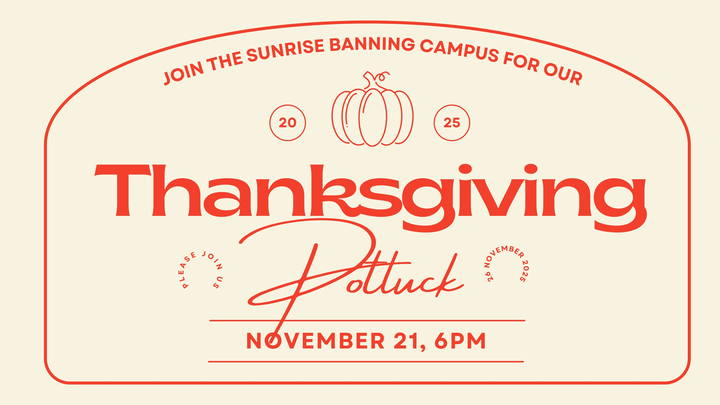 Banning | Thanksgiving Potluck logo