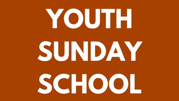 Youth Sunday School | Sundays at 9:00 am logo