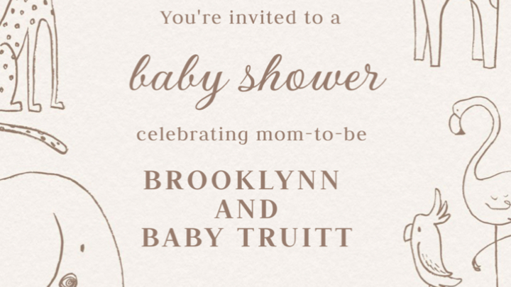 Brooklynn Truitt’s Baby Shower  logo