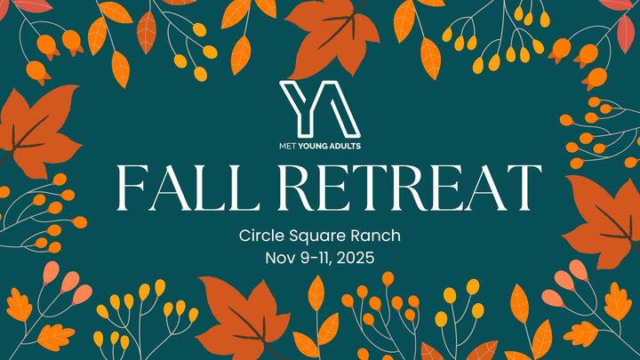 MetYA Fall Retreat 2025 logo