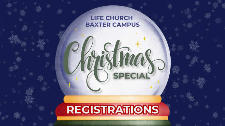 Baxter Christmas Special Registrations logo