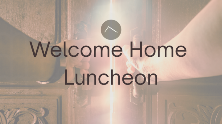 Welcome Home Luncheon logo