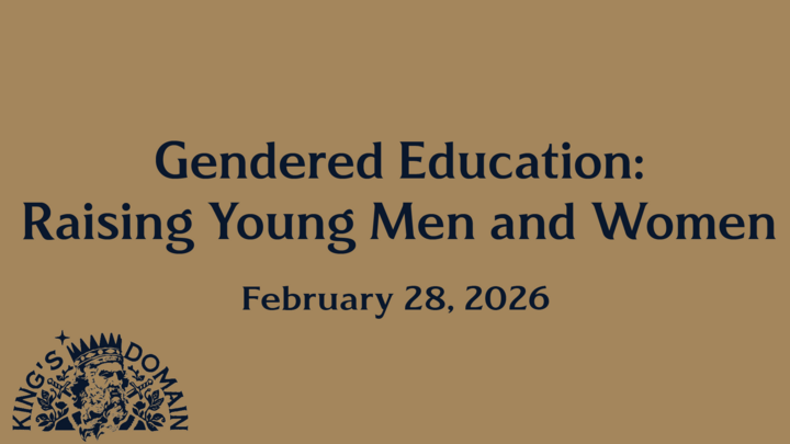 Gendered Education: Raising Young Men and Women logo