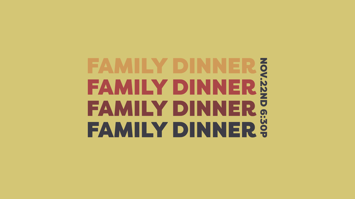Family Dinner logo image
