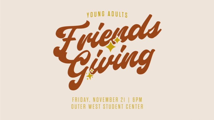Young Adults Friendsgiving logo