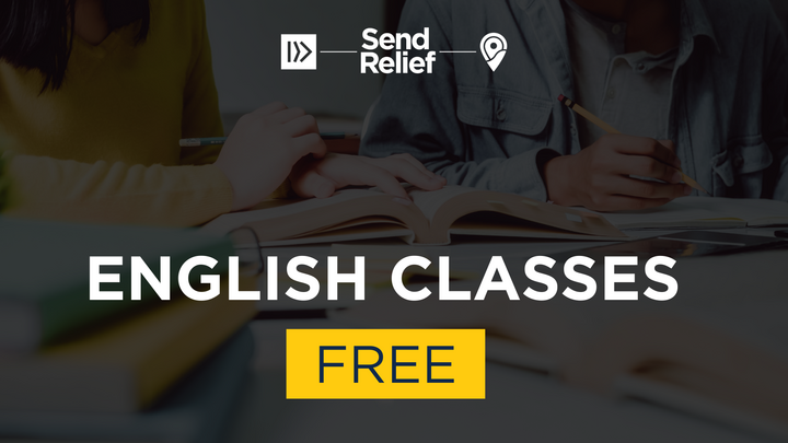 Women's Send Relief English Class logo