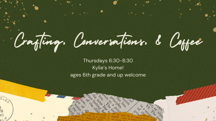 Crafting, Conversation, & Coffee logo