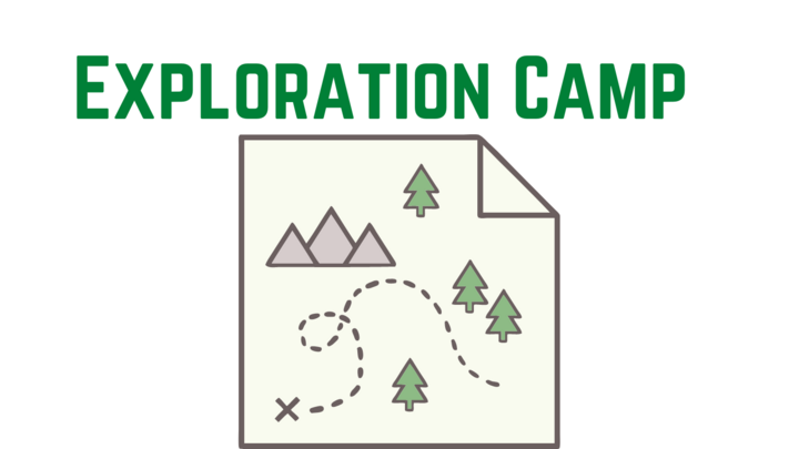 Exploration Camp. Grades 4-6 logo