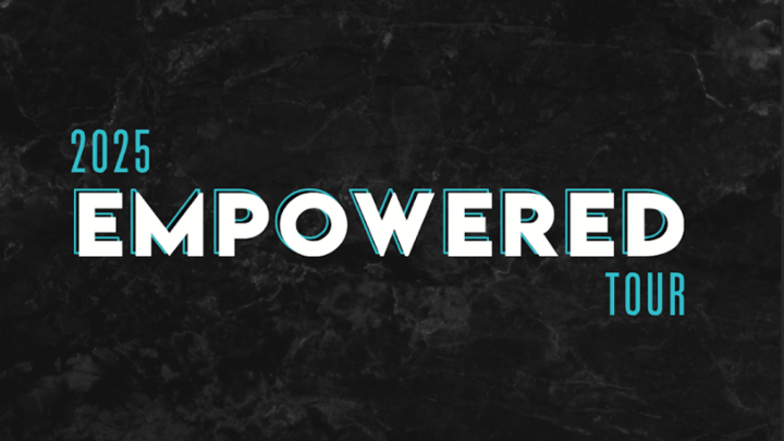 2025 Empowered Tour logo