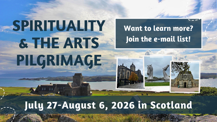 Scotland Spirituality & the Arts Pilgrimage Interest List logo