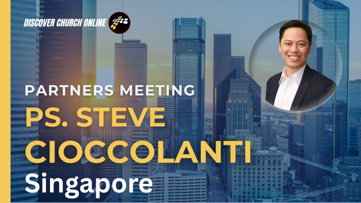 Partners Meeting with Pastor Steve Cioccolanti in Singapore logo