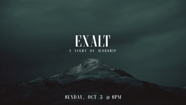 Exalt - A Night Of Worship logo