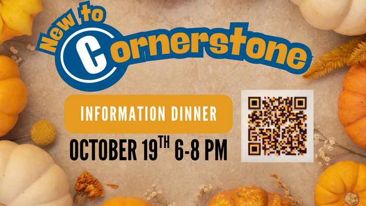 New To Cornerstone Dinner  logo