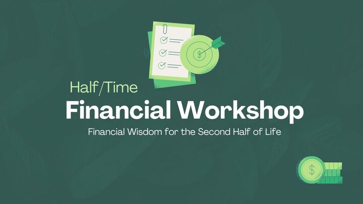 Half/Time Financial Workshop logo