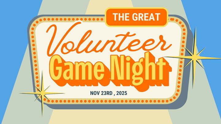 THE GREAT VOLUNTEER GAME NIGHT logo