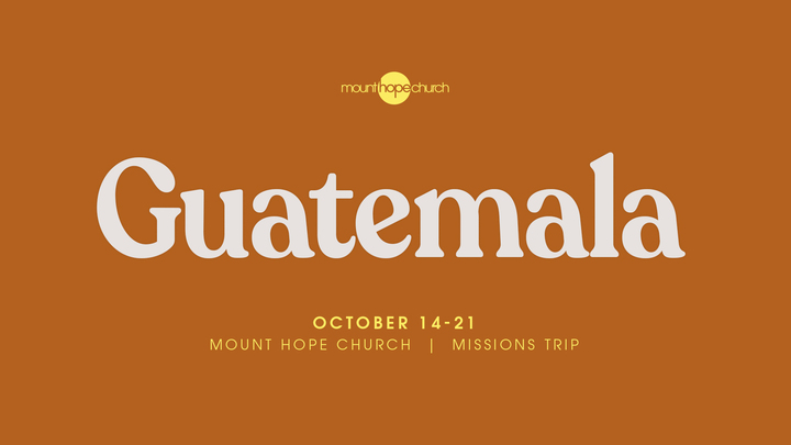 Guatemala Missions Trip logo