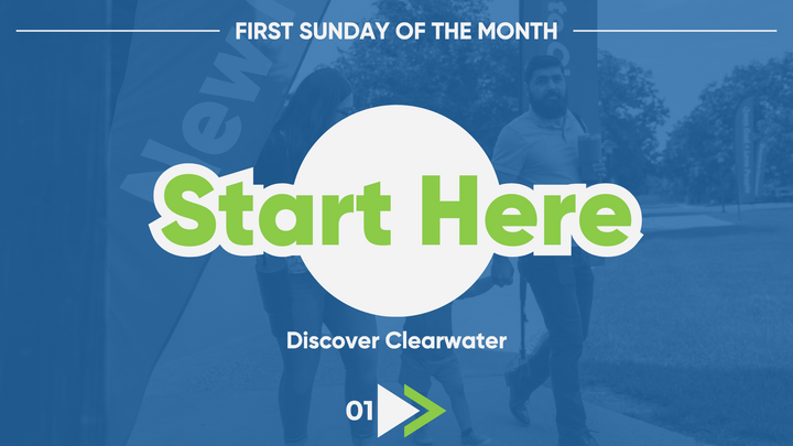 Start Here - Discover Clearwater  logo