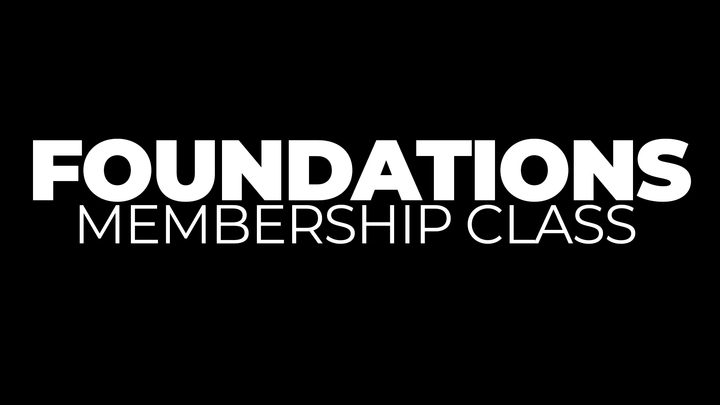 Foundations Membership Class - November 2025 logo