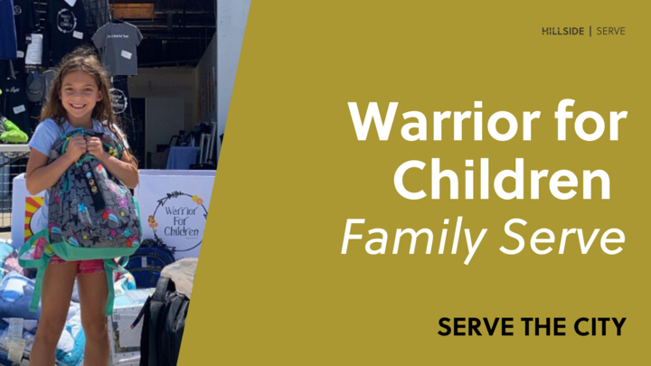 Warrior for Children Family Serve logo