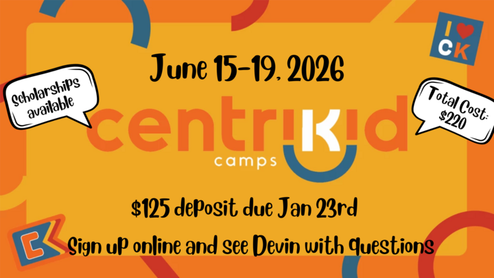 CentriKid Camp 2026 logo