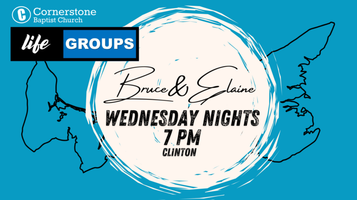 Cornwall Life Group - Bruce & Elaine Stacey - Wednesday Nights  logo
