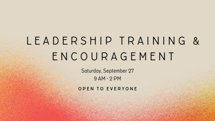 Leadership Training and Encouragement logo