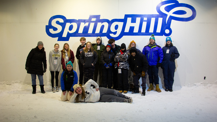 CRYOUTH WINTER CAMP: SpringHill logo