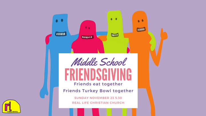 Middle School Friendsgiving logo