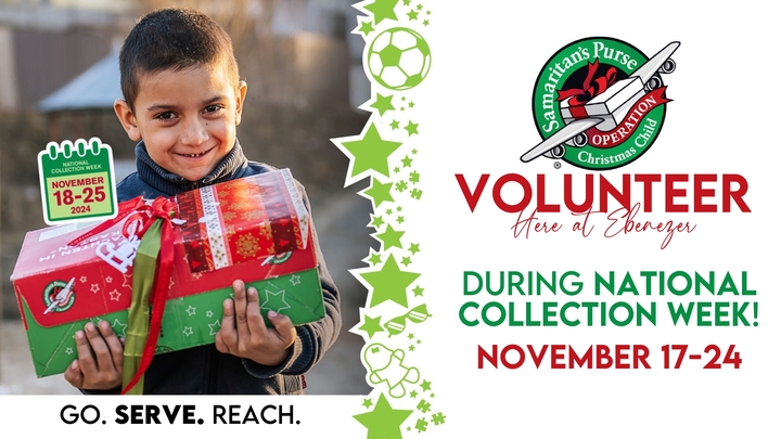 Operation Christmas Child Drop Off Volunteers logo