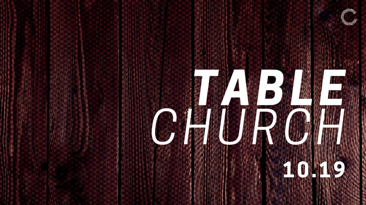 Table Church - October 19th logo