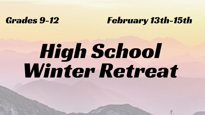 High School Winter Retreat logo
