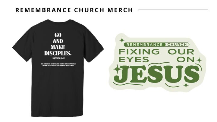 Remembrance Church Merch logo