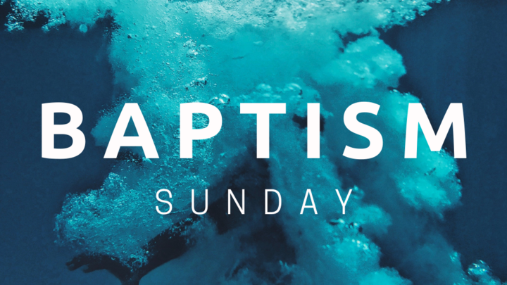Baptism Sunday - December 2025 logo