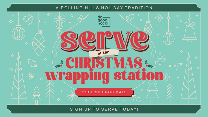 Do Good Local Christmas | Wrapping Station logo